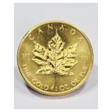1979 Canadian 1OZ Fine Gold Maple Leaf Coin
