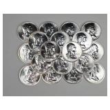 20 Silver Eagle 1OZ Silver 1979 Coins