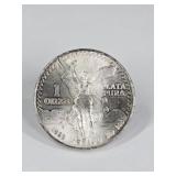 1982 Mexican Libertad 1 OZ Silver Coin