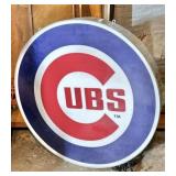 Lighted Chicago Cubs Sign