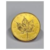 1979 Canadian 1OZ Fine Gold Maple Leaf Coin