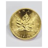 1979 Canadian 1OZ Fine Gold Maple Leaf Coin