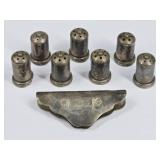 1.40 OZT Sterling Silver: Salt & Pepper