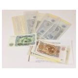 1950s Bulgarian Banknotes