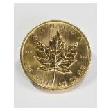 1982 Canadian 1OZ Fine Gold Maple Leaf Coin