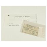 Circa 1885 British / Sudanese Banknote