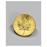 1979 Canadian 1OZ Fine Gold Maple Leaf Coin