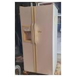 GE Refrigerator, Dolly, Stand