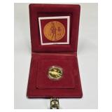 1985 Netherlands Gold Ducat Coin w/ Case
