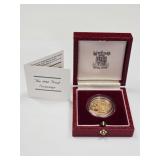 1984 Sovereign Royal Mint Proof w/ Box