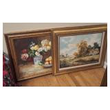 2 Pieces of Framed Wall Art