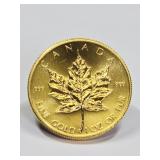 1982 Canadian 1OZ Fine Gold Maple Leaf Coin