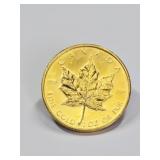1979 Canadian 1OZ Fine Gold Maple Leaf Coin