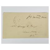 Martin Van Buren Signed Panel / Free Frank