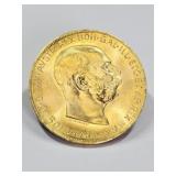 1915 Austrian 100 Coronas Gold Coin / Bullion