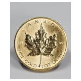 1982 Canadian 1OZ Fine Gold Maple Leaf Coin