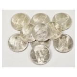 10 Silver 1922 P Peace Dollars