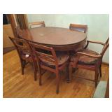 Vintage Dining Table and Chairs