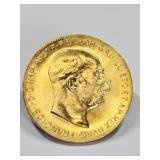 1915 Austrian 100 Coronas Gold Coin / Bullion