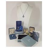 Jewelry: Waterford, Lladro, Wedgwood