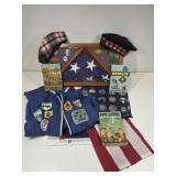 Scottish Themed, BoyScouts, Military Flag