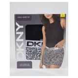 New DKNY Tank & Short Set, Animal Print, Small