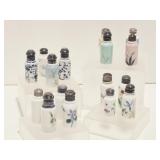 16 Victorian Salt & Pepper Shakers