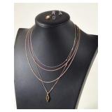 10 Grams 14KT Gold Jewelry: Chains, Opal