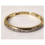 .80 Grams 14K / 18K Gold & Diamond Ring