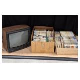 Vol. 1 - 51 Bobbsey Twins Books & Magnavox TV