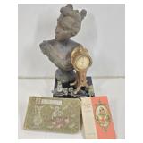 Circe Cast Bust, Jennings Bros Clock & More