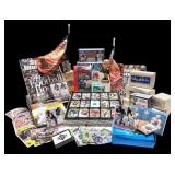 Football Cards, Books, Bobble head