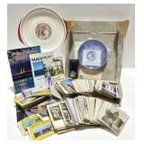 1939 World's Fair Plate, Postcards & More