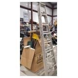 8 Foot Ladder & Yard Tools