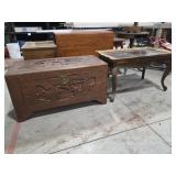 Asian Themed Coffee Table & Trunk