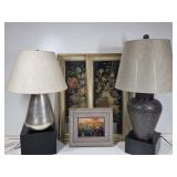 Table Lamps, Wall Art
