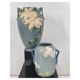 2 Roseville Pottery: Clematis & Primrose