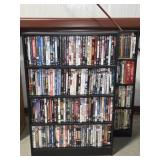 2 Small Bookcases & DVDs