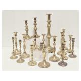 20 Brass Candlesticks