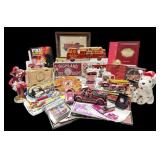 Fire Fighting Ephemera: Cards, Pins, Badge