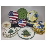 Plates: Pier One, Pottery Barn