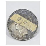 1876 A Silver 5 Drachmai, King George