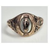 4.17 Grams 10KT Gold 1972 Class Ring