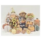 Fall Decor, Scarecrows, Pumpkins, Baskets