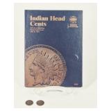 US Indian Head Cent / Penny Folder & More