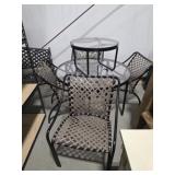 Metal Outdoor furniture: Tables, Chairs & Bench