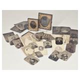 Tin Types & Small Cabinet Card Portraits