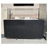 Restaurant Cold Salad Bar w/ Sneeze Guard