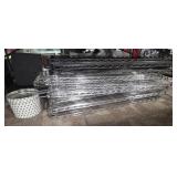 Metal Shelving 3 Complete Sets & More