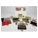 Mixed Vintage Pistol Rounds & Brass: 32 S&W, Win